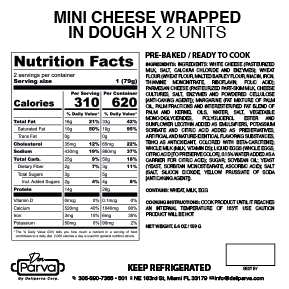 MINI CACHITO CHEESE  x 4 Unit - MASTER BOX 20 CT