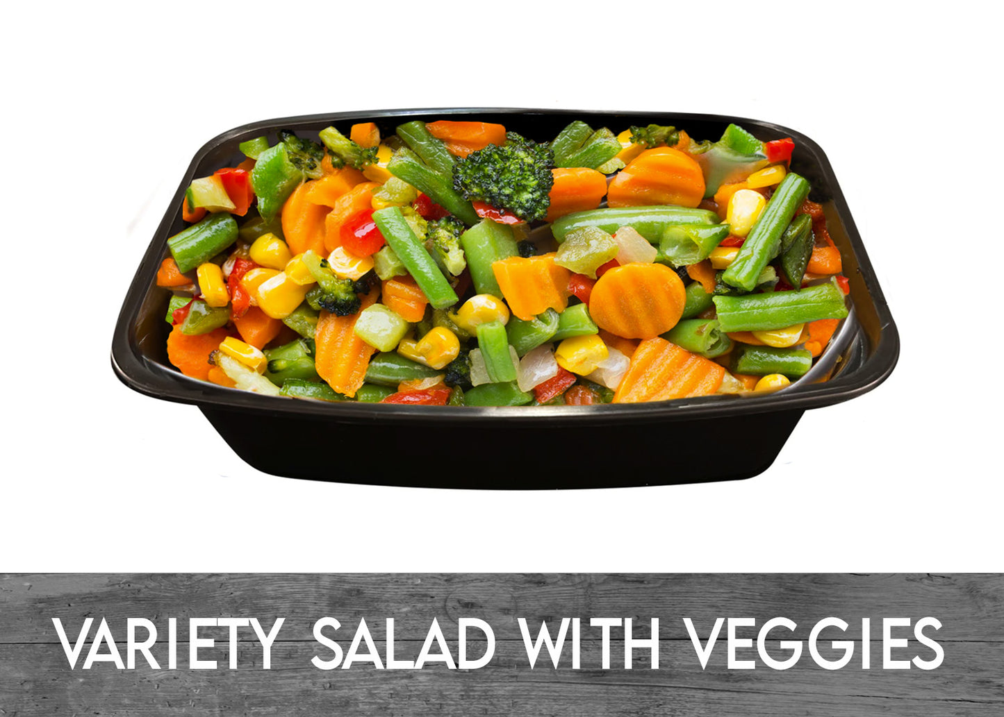 VARIETY SALAD WITH VEGGIES x 1 Unit  - MASTER BOX 20 CT