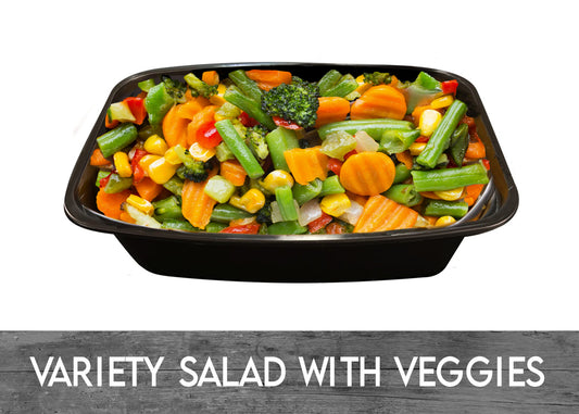 VARIETY SALAD WITH VEGGIES x 1 Unit  - MASTER BOX 20 CT