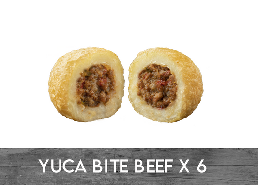 YUCA BITE BEEF  x 6 Unit - MASTER BOX 20 CT